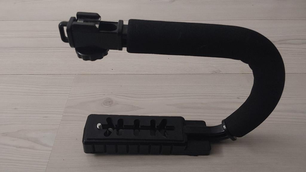 Cameragrip U-vorm camera grip microfoonhouder handheld, Ophalen, Gebruikt, 150 tot 175 cm, Overige typen