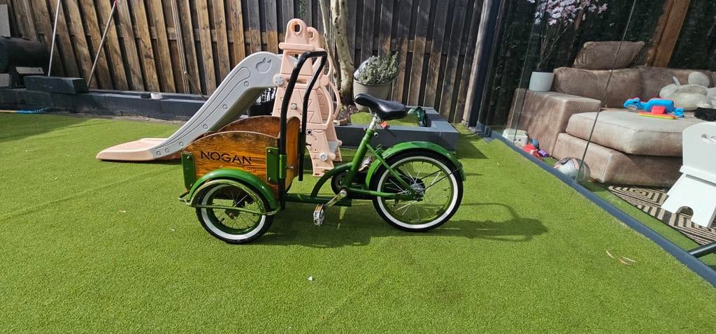 Stoere Nogan Cargo Bakfiets voor kinderen, Ophalen of Verzenden, Gebruikt, 2 kinderen, Overige merken