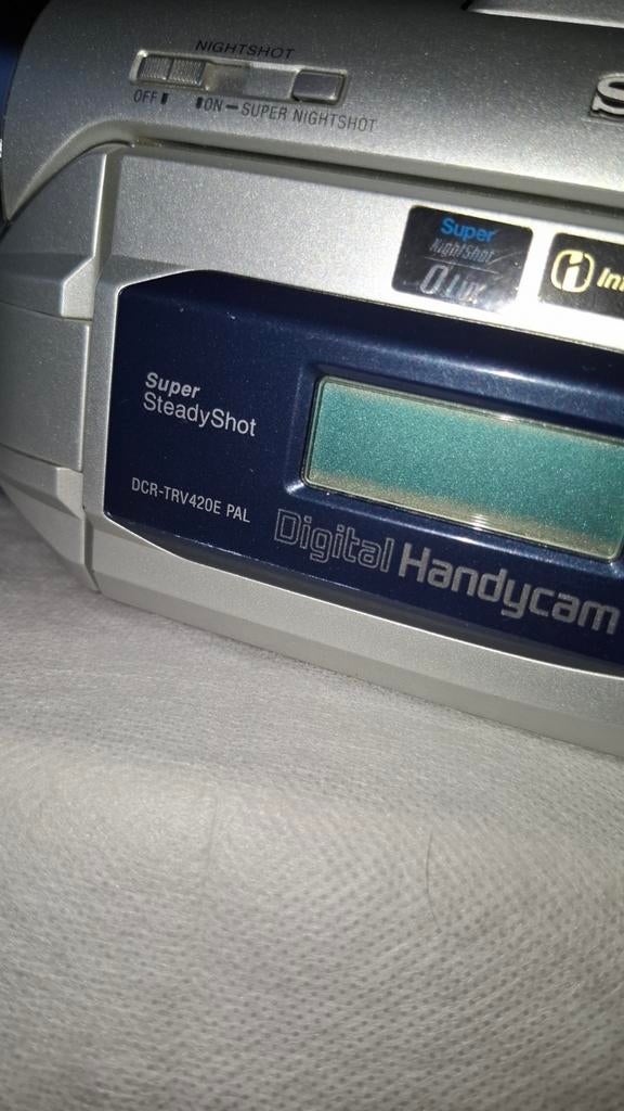 Sony DCR-TRV420E Digital Handycam, 20x of meer, Overige soorten, Ophalen of Verzenden, Zo goed als nieuw