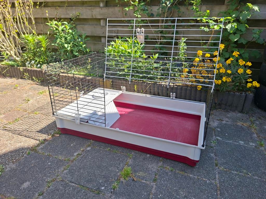 Fernplast binnenhok cavia/konijn, Dieren en Toebehoren, Konijn, Hok, Ophalen, Minder dan 60 cm