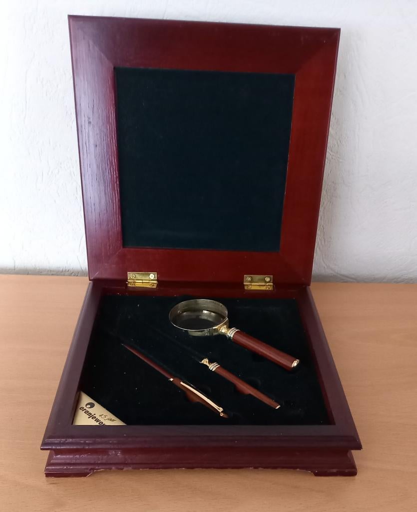 Jubileumset Oranjewoud, Verzamelen, Pennenverzamelingen, Ophalen of Verzenden, Zo goed als nieuw, Balpen, Overige merken