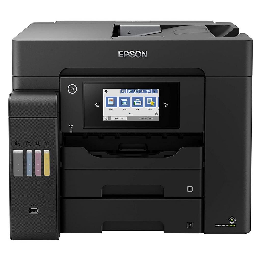 Epson Ecotank ET5800 - pigment inkt - pro functies - netjes, Computers en Software, Printers, Ophalen, Gebruikt, All-in-one, Draadloos