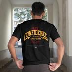 Confidence Is the Uniform T-Shirt, Kleding | Heren, T-shirts, Ophalen of Verzenden, Nieuw, Maat 48/50 (M), Claussy's