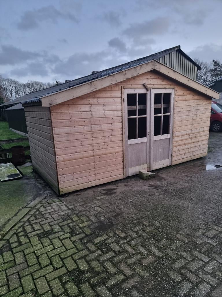 Tuinschuur, Ophalen, 500 cm of meer, Schuur