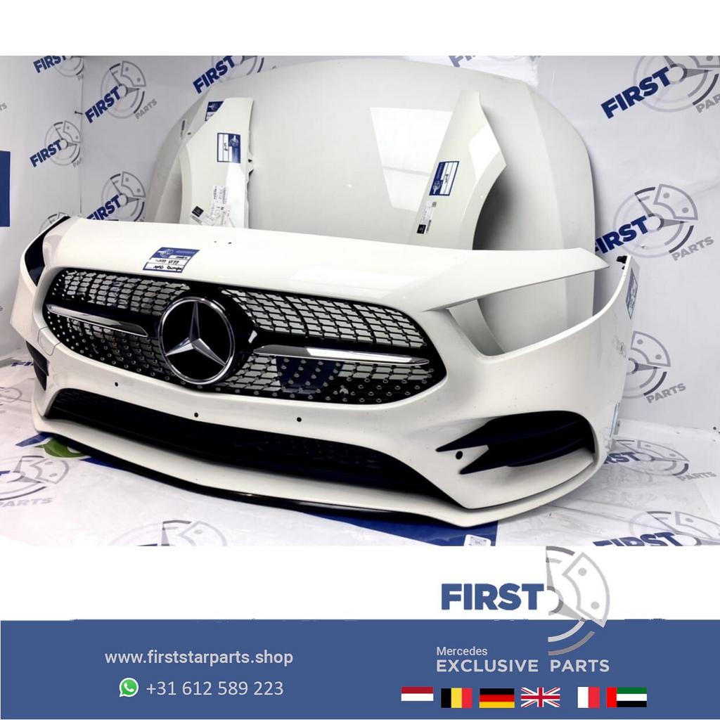 W177 V177 AMG LINE VOORKOP WIT Mercedes A Klasse 2018-2024 O, Gebruikt, -, Voor, Ophalen of Verzenden