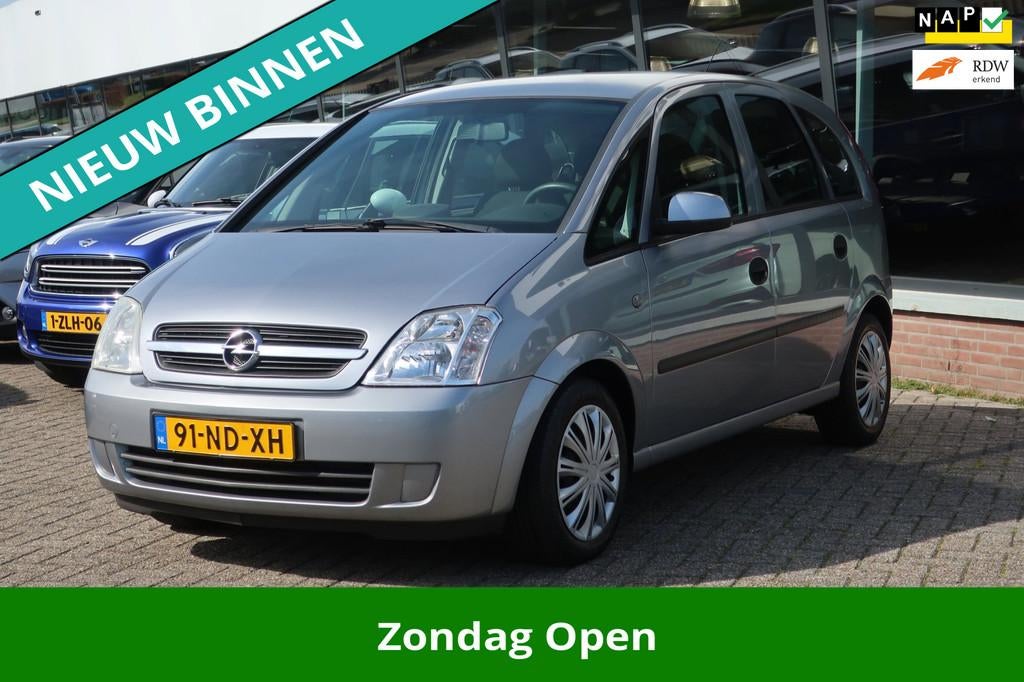 Opel Meriva 1.6-16V Enjoy 2e EIG_AIRCO_CRUIS_NAP., Auto's, Opel, 101 pk, Gebruikt, Origineel Nederlands, Handgeschakeld
