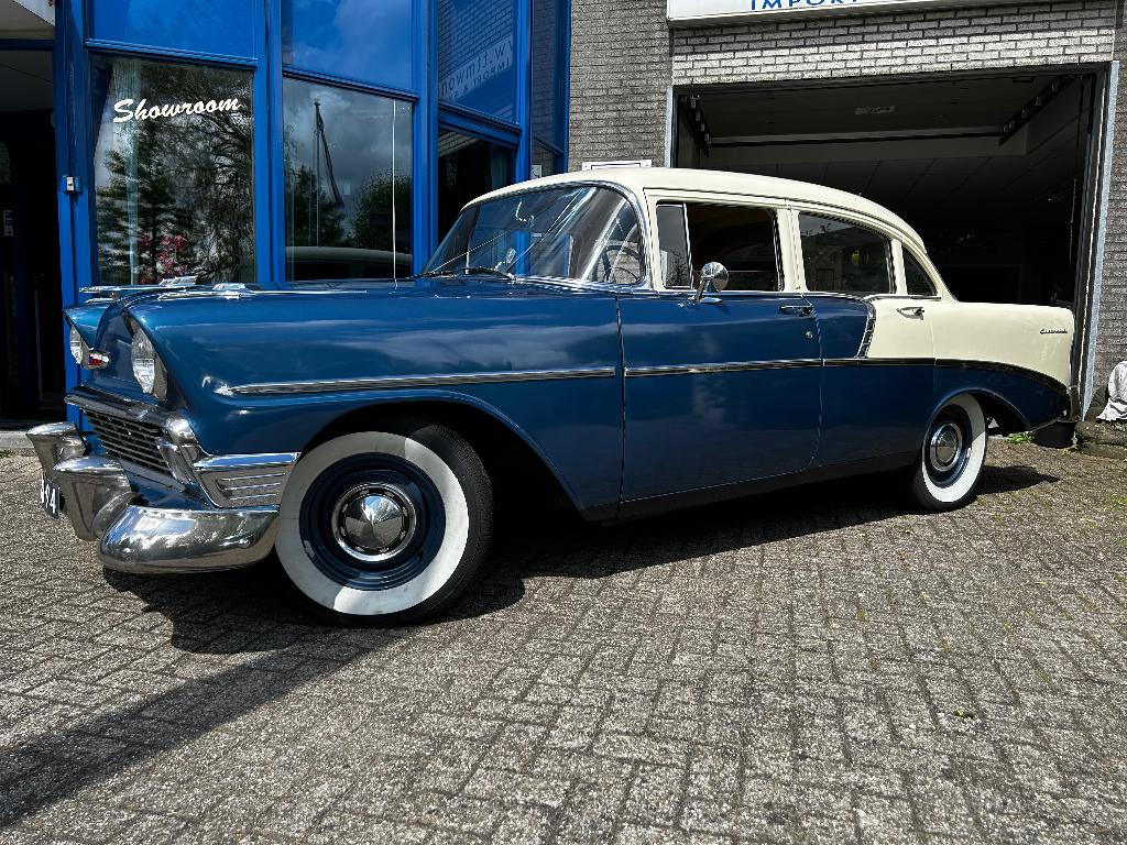 Chevrolet Bel Air 1956 Blauw, Auto's, Chevrolet, Handgeschakeld, Particulier, Blauw