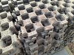 Grastegels/grasdallen 30x30x3 cm, ca. 20 m² (214 stuks), Tuin en Terras, Ophalen, Kunststof, Gebruikt, Overige typen