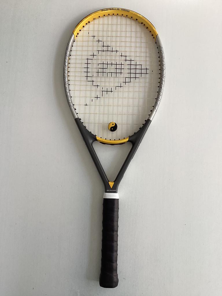 Dunlop Cyclone tennisracket., Sport en Fitness, Tennis, Ophalen, Gebruikt, Racket, L3