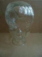 Vintage glazen hoofd, jongen. voor bijv. koptelefoon, hoed, Ophalen of Verzenden, Huis en Inrichting