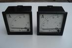 2 oude amperemeter bakeliet ampere meter Faget, Ophalen