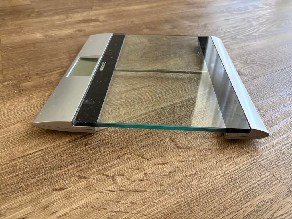 Exacta Personenweegschaal - Digitaal & Glas, Witgoed en Apparatuur, Weegschalen, Gebruikt, Digitaal, Personenweegschaal, 1 tot 500 gram