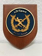 Wapenschild LO/Sport, Verzamelen, Ophalen, Landmacht, Nederland, Embleem of Badge
