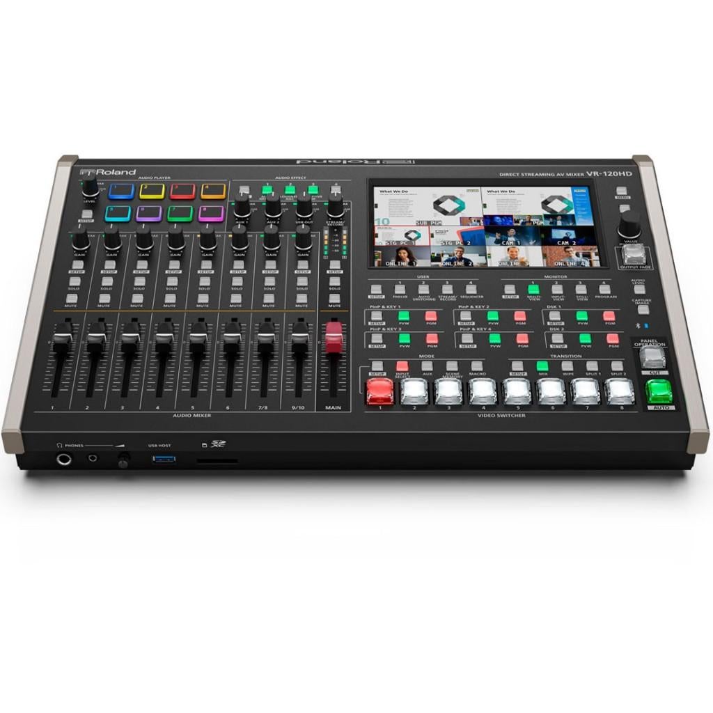 Roland V120HD video / streaming / recorder & audio mixer, Roland, Roland, Ophalen of Verzenden, Zo goed als nieuw