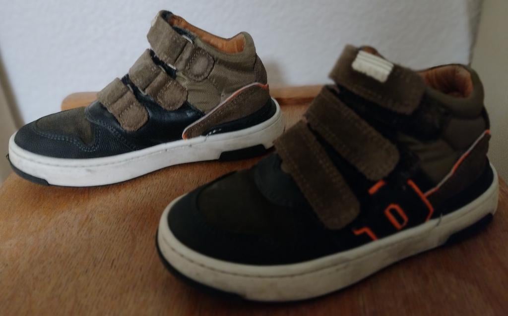 Develab hoge kinderschoen maat 27 met klitteband, gebruikt., Gebruikt, Develab, Jongen of Meisje, Schoenen