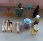 11 parfum miniaturen en samples - diverse merken, Verzamelen, Parfumverzamelingen, Ophalen, Gebruikt, Miniatuur