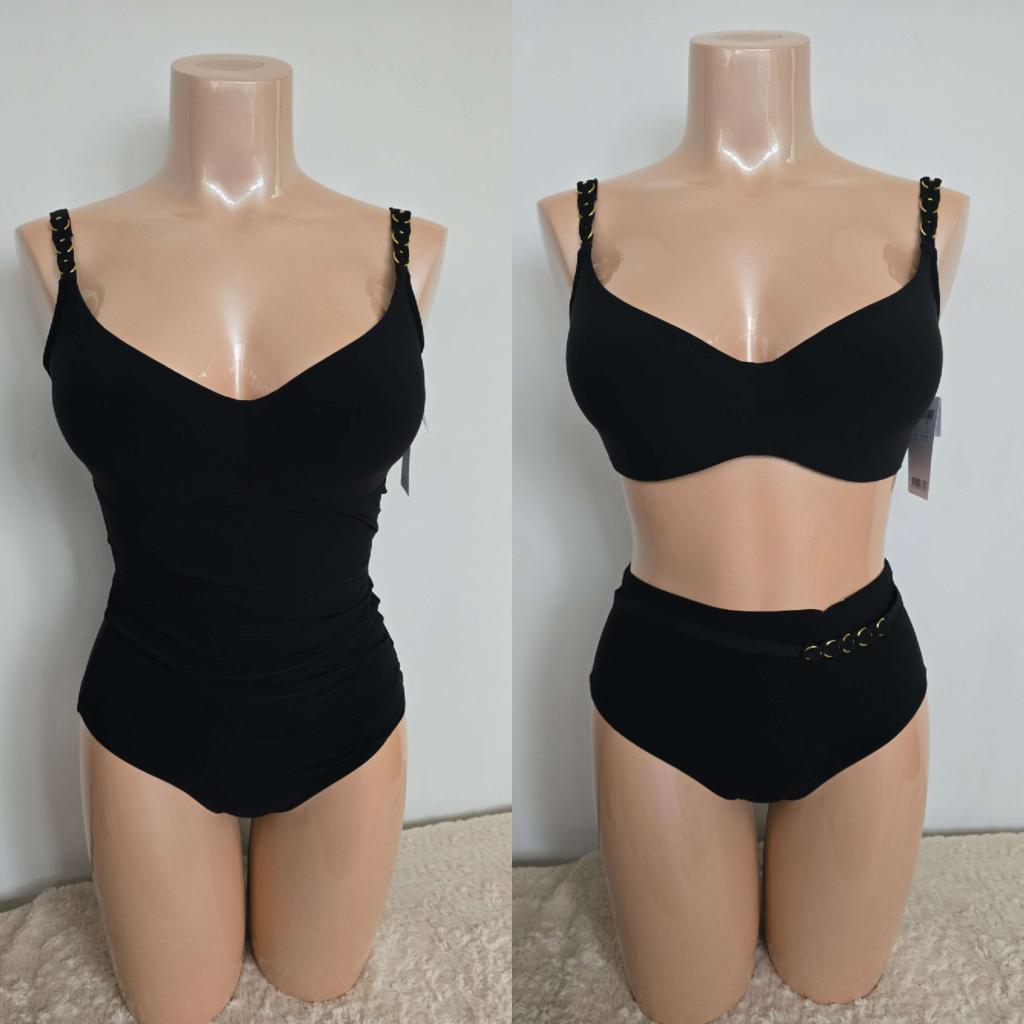 Nieuw Chantelle badpak bikini 75e 80e 75f 80f 85f 85g, ., Zwart, Nieuw, Badpak