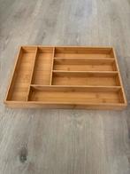 Bamboe besteklade, Huis en Inrichting, Ophalen, Zo goed als nieuw, Hout