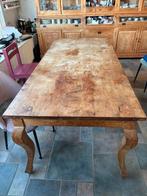 Teaktafel, 2.20 x 1.00, Ophalen of Verzenden