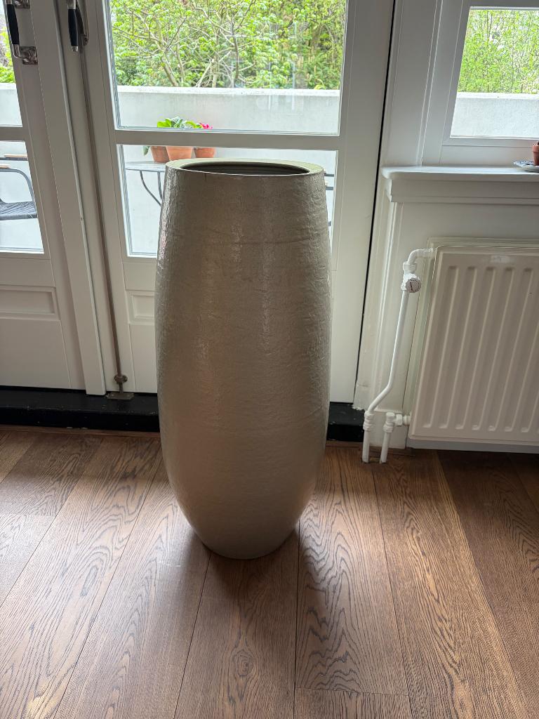 Vaas, Huis en Inrichting, Woonaccessoires | Vazen, Ophalen, Overige kleuren, 75 cm of meer, Glas