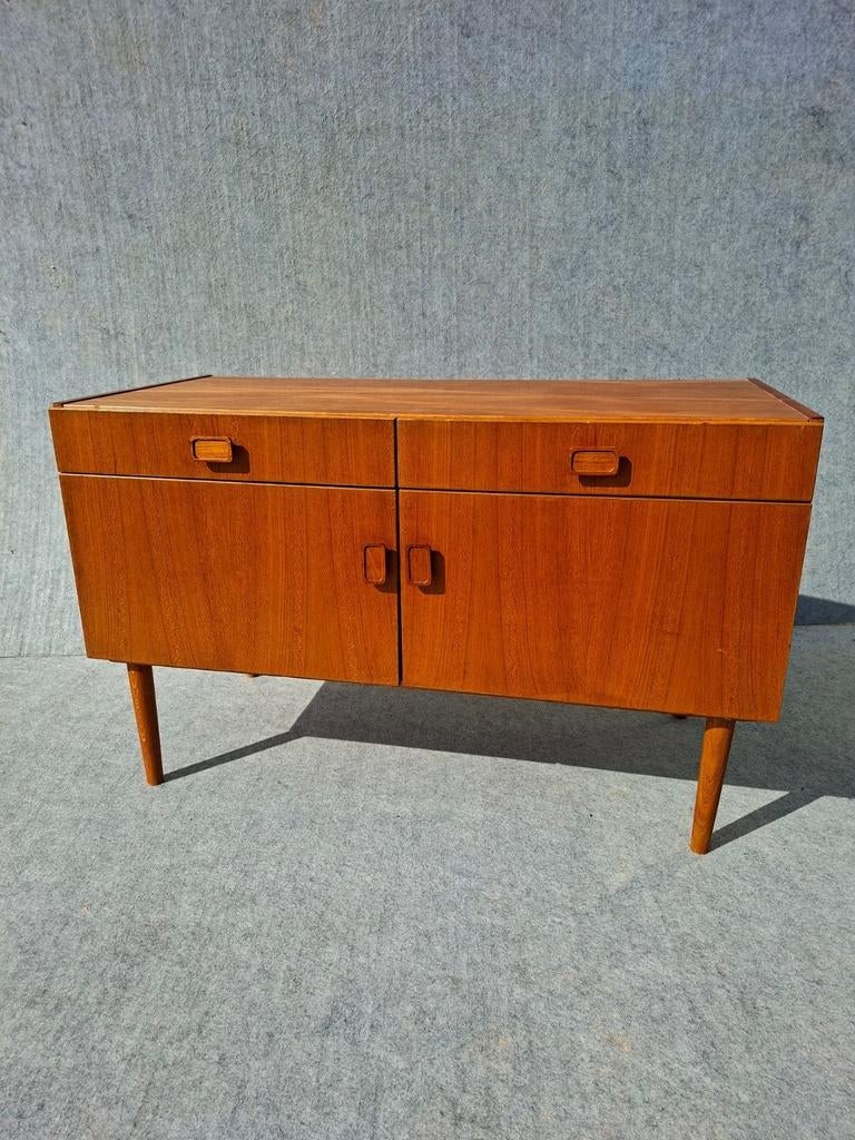 Dressoir, Ophalen, Gebruikt, 1 of 2 laden, Vintage, dressoir, teak furniture