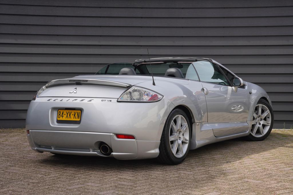 Mitsubishi Eclipse GT 3.8 V6 - CABRIO - LEDER - ROCKFORD FOS, Auto's, Mitsubishi, Gebruikt, 3828 cc, Cabriolet, 4 stoelen