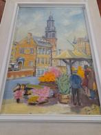 Schilderij olieverf  gesigneerd. M. Du Vent., Ophalen of Verzenden