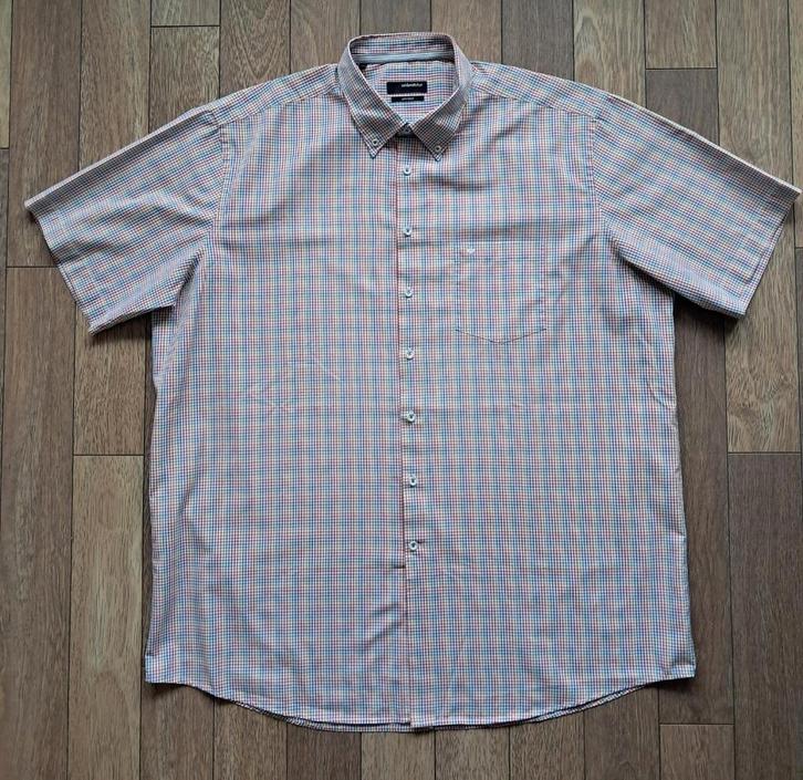 Seidensticker overhemd met korte mouw maat XXL, 45, 17 3/4, Kleding | Heren, Overhemden, Zo goed als nieuw, Overige halswijdtes