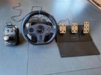 Playstation en Xbox PXN V9 Racestuur met pedals en schakel, Ophalen of Verzenden, Zo goed als nieuw, Stuurtje of Sportattribuut