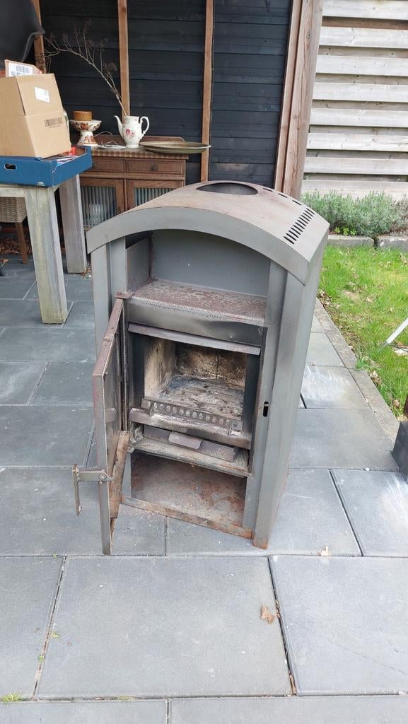 Houtkachel, Ophalen, Gebruikt