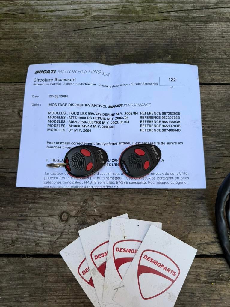 Ducati monster 620 750 900 1000 s4r st2 st4s alarm, Motoren, Onderdelen | Ducati, Ophalen of Verzenden
