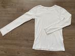 H&M Longsleeve Wit Maat 146/152, Gebruikt, Jongen of Meisje, H&M, Ophalen of Verzenden