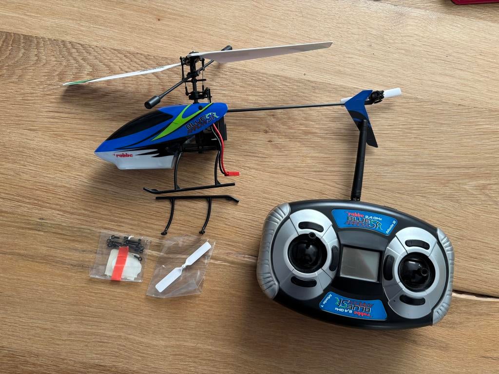 Robbe Blue Arrow ST Mini Helikopter + Onderdelen, Hobby en Vrije tijd, Modelbouw | Radiografisch | Helikopters en Quadcopters