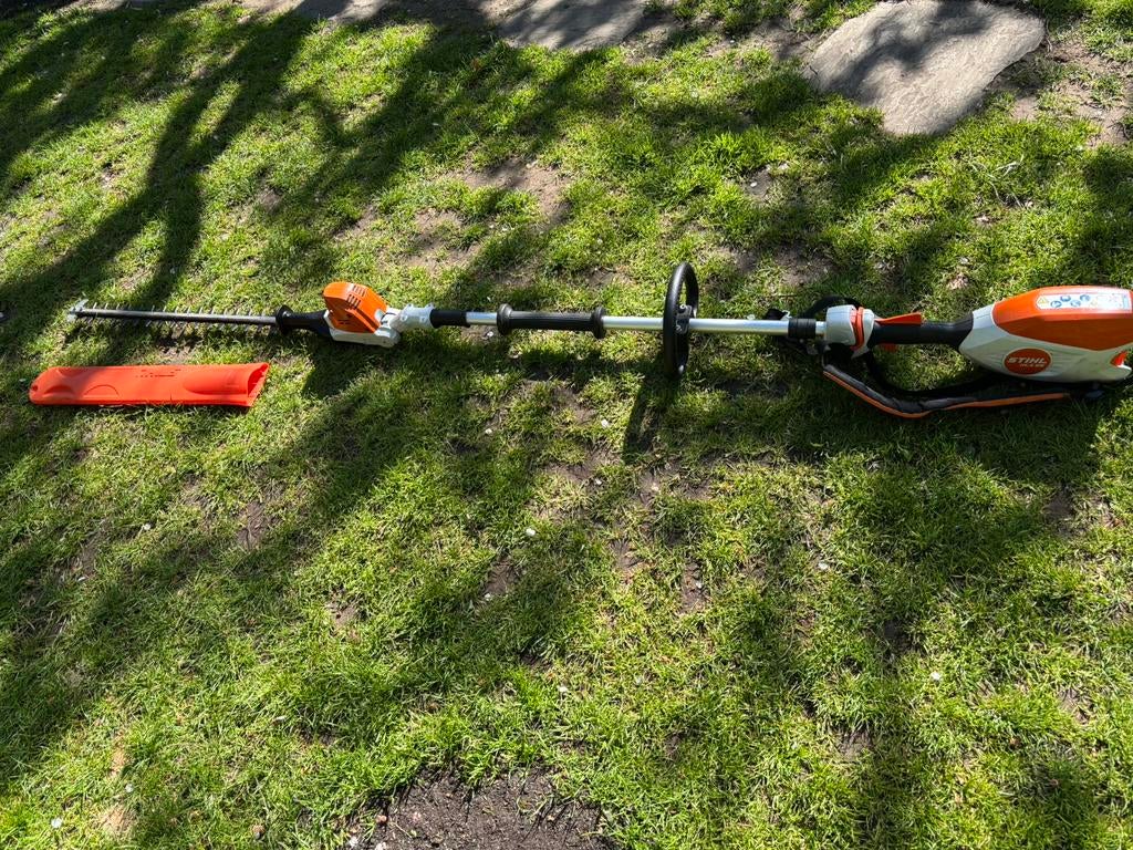 Stihl hla66 hla 66 accu stokheggenschaar body, Tuin en Terras, Hand-tuingereedschap, Ophalen, Zo goed als nieuw