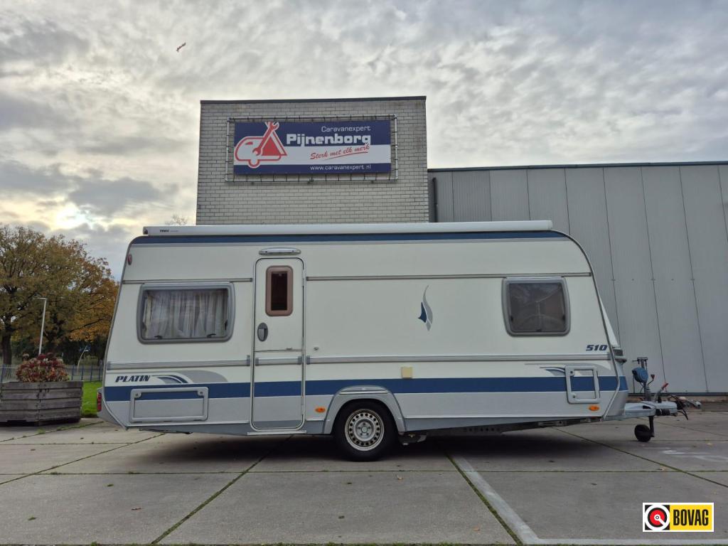 Fendt Platin 510, Caravans en Kamperen, Caravans, Rondzit, Bedrijf, Overige typen, Schokbreker