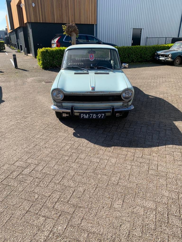 Simca SIMCA 1300 GL, Auto's, Gebruikt, 61 pk, Wit, 960 kg