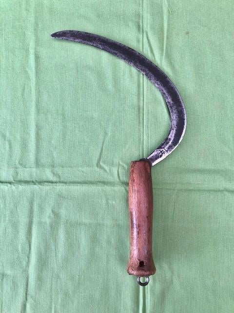 Mooie antieke sikkel  , Antiek en Kunst, Antiek | Gereedschap en Instrumenten, Ophalen of Verzenden