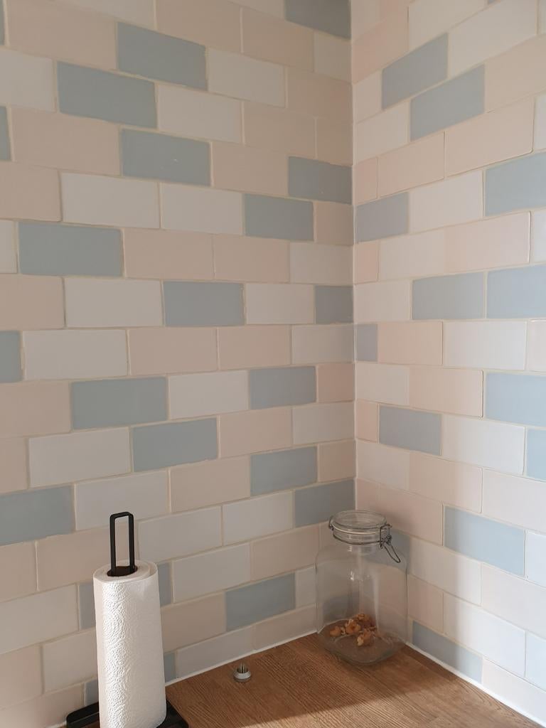 5 m2 tegeltjes, voeg en kit, Nieuw, Minder dan 20 cm, Wandtegels, Keramiek