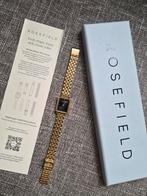 Rosefield horloge, Ophalen of Verzenden, Zo goed als nieuw, Zwart, Android