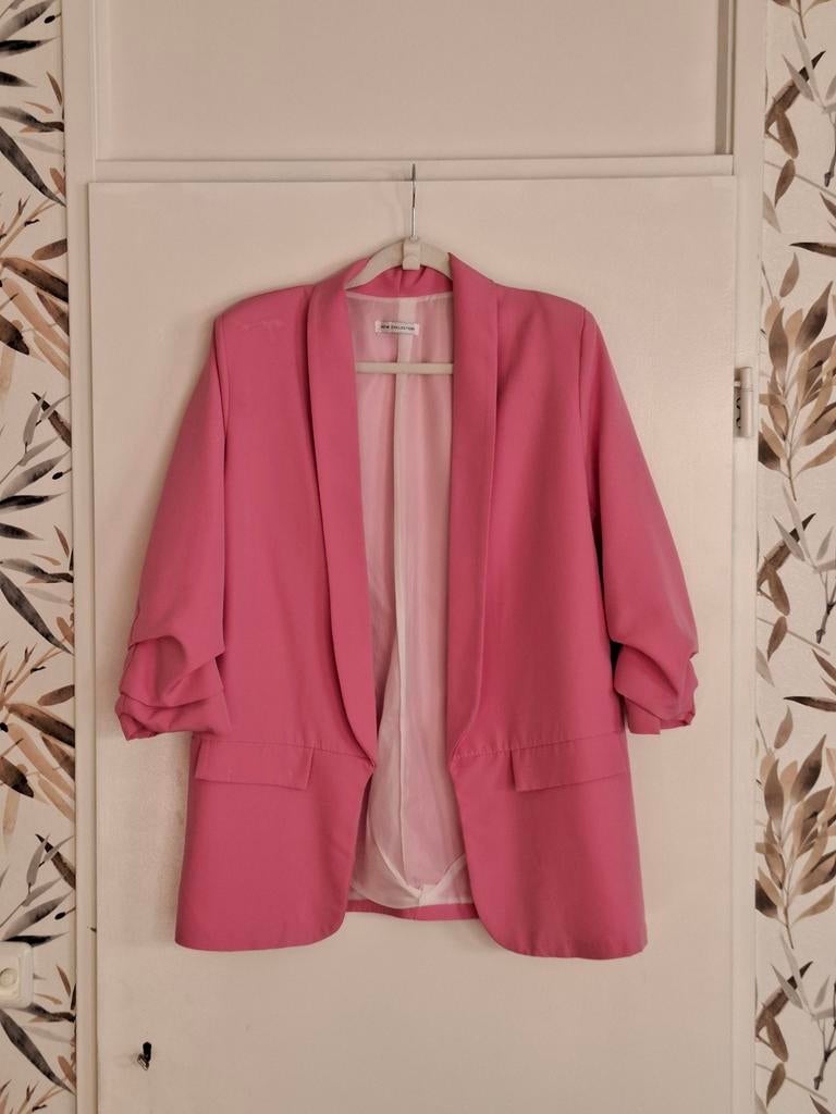 New Collection Roze Colbert, Maat 38/40 (M), Ophalen of Verzenden, Zo goed als nieuw, Jasje
