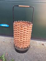 Paraplu standaard vintage rattan jaren 60, Ophalen of Verzenden, Zo goed als nieuw