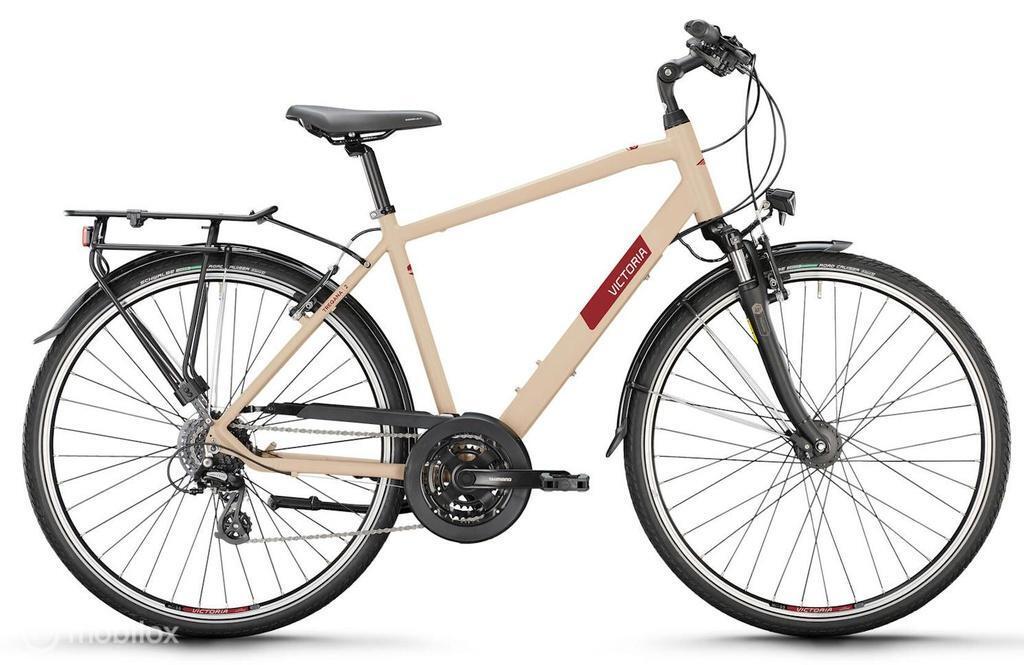 VICTORIA Trekking bike TREQANA 2 28"/61cm-XL/24/grey beige m, Fietsen en Brommers, Fietsen | Heren | Herenfietsen, Overige merken