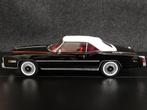 MCG 1:18 1976 Cadillac Eldorado convertible zwart, Overige merken, MCG, Auto, Onbekend