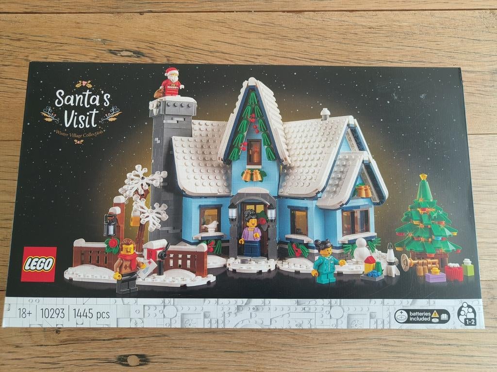 Lego 10293 Santa's Visit nieuw in doos, Overige thema's, Lego, Nieuw, Ophalen of Verzenden