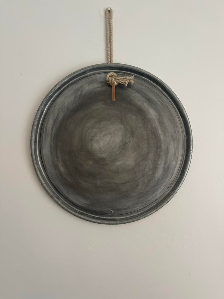 Rond magneetbord met touw, Ophalen, Gebruikt, Magneetbord