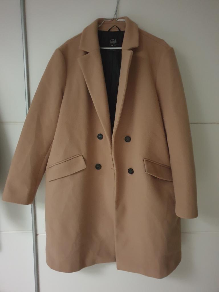 Clockhouse 48 damesjas mantel camel bruin dames jas coat, Ophalen of Verzenden, Zo goed als nieuw, Maat 46/48 (XL) of groter, Bruin