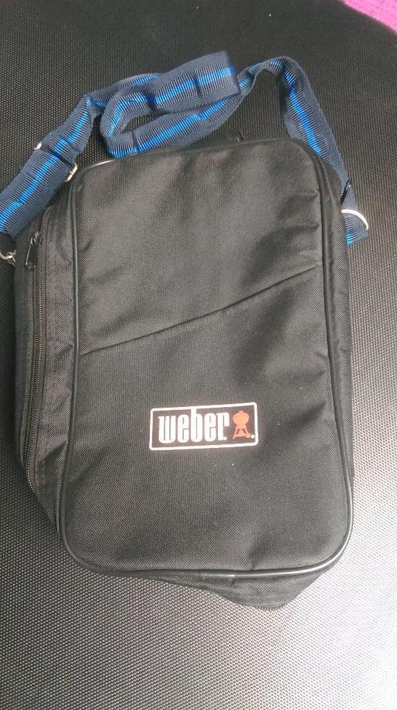 Weber tasje, nieuw, zwart, met riem, Ophalen of Verzenden, Nieuw, Zwart, Overige merken