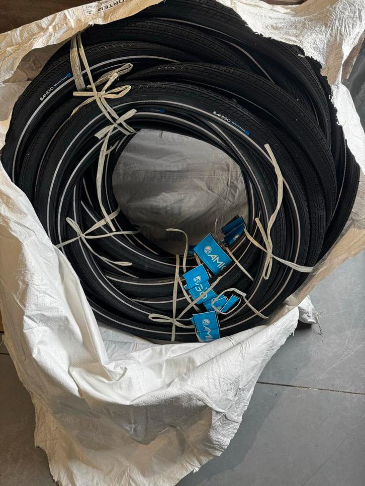 Partij fietsbanden Amigo, Fietsen en Brommers, Fietsonderdelen, Nieuw, Algemeen, Band, Ophalen