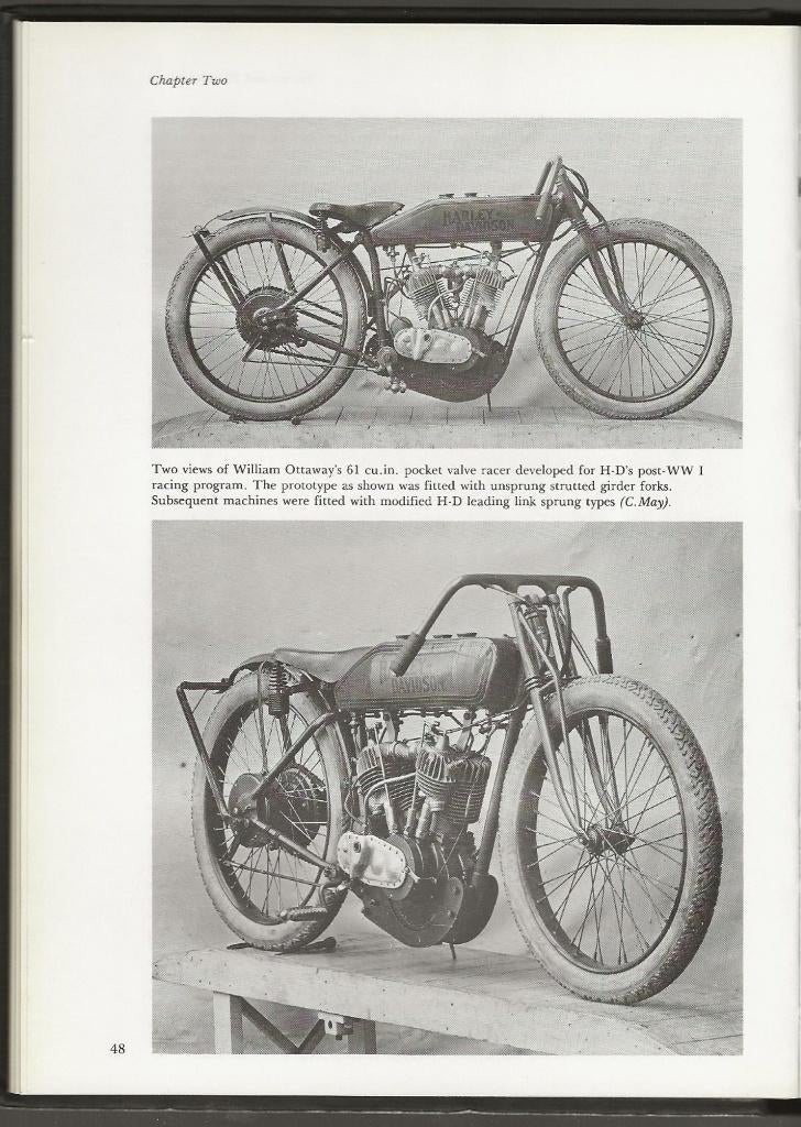 Harley Davidson motor boek (5890z), Verzenden, Zo goed als nieuw, Merk of Model