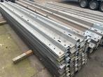 Stalen vangrails - gebruikt, 150 stuks, Doe-het-zelf en Verbouw, Metalen, Ophalen, Gebruikt, IJzer